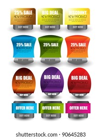 web elements for sale and advertisement