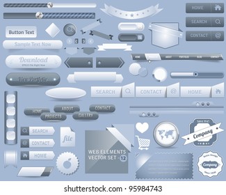Web Elements Vector Design