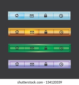 Web Elements Vector Design Set