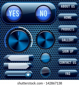 Web elements vector set 