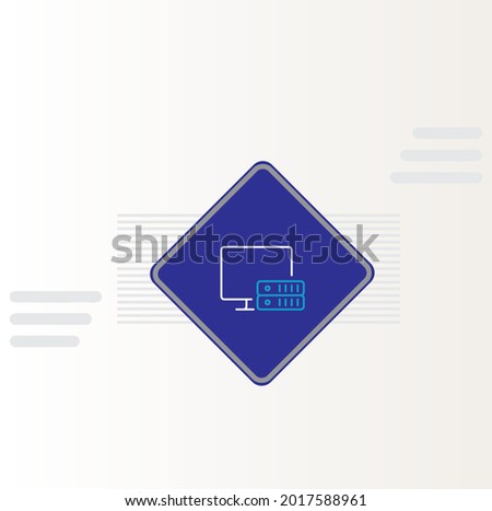 Web and email hosting icon