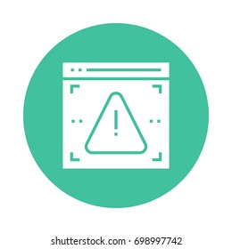 Web Error Icon