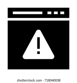Web error icon