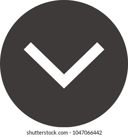 Web Expand arrow icon 12
