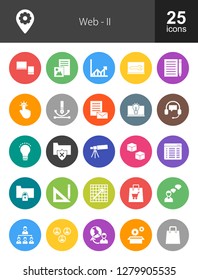 Web Filled Icons