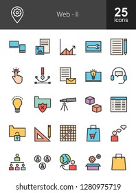 Web Filled Icons