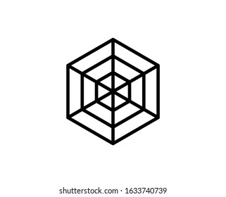 Web flat icon. Thin line signs for design logo, visit card, etc. Single high-quality outline symbol for web design or mobile app. Web outline pictogram