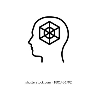 Web flat icon. Thin line signs for design logo, visit card, etc. Single high-quality outline symbol for web design or mobile app. Web outline pictogram