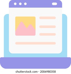 web flat icon vector or logo design illustration ( marketing growth icon set )