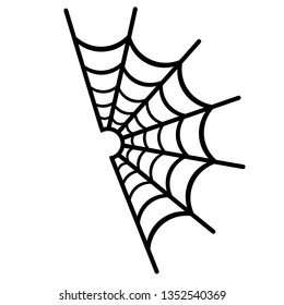 Web flat illustration on white