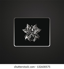 Web flower illustration
