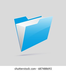 Web Folder icon. The package of File documents. Paper for storage icon. icon. Important information. Business briefcase. Place the computer icon