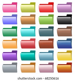 freecustome color folders icons