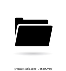 Web folder vector icon