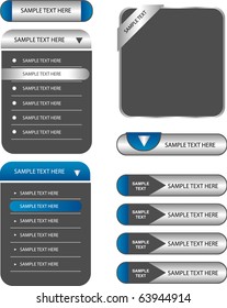 web form and buttons