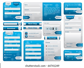 Web form design christmas edition