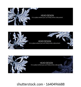 web header design using the Japanese-style tradition design,