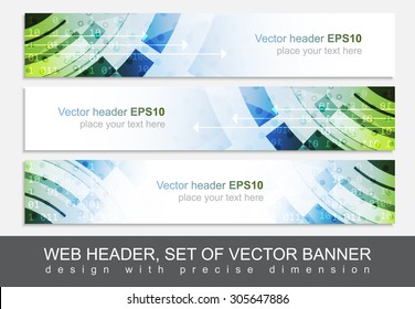 Web header, footer or banner for your project/design with precise dimension/vector illustration.