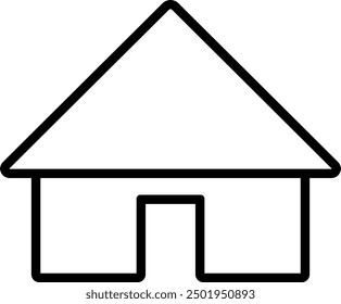 Web home icon for apps and websites, House icon, Home sign in circle or Main page icon