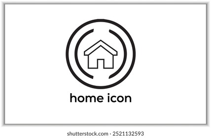 Web home icon for apps and websites. house icon Collection home icons. House symbol 