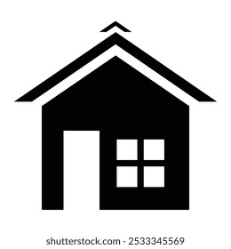 Ícone da página inicial da Web para aplicativos e sites. ícone da página inicial Símbolo da casa , gráfico vetorial plano em plano de fundo isolado.