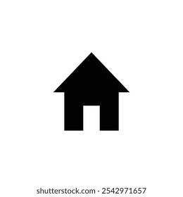 Ícone da página inicial da Web para aplicativos e sites. Ícones da página inicial da Coleção. Símbolo da casa