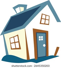 Web home icon for apps and websites, House icon, Home sign in circle or Main page icon