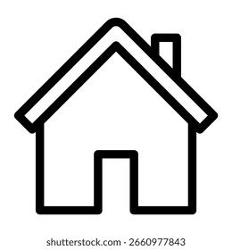 Web home icon for apps and websites. Collection home icons. House symbol, vector illustration