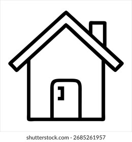 Web-Home-Symbol für Apps und Websites, House-Symbol, Home-Zeichen im Kreis oder Hauptseite-Symbol