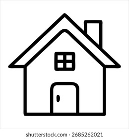 Web-Home-Symbol für Apps und Websites, House-Symbol, Home-Zeichen im Kreis oder Hauptseite-Symbol