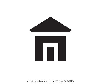 Web home icon, perfect button for apps and websites