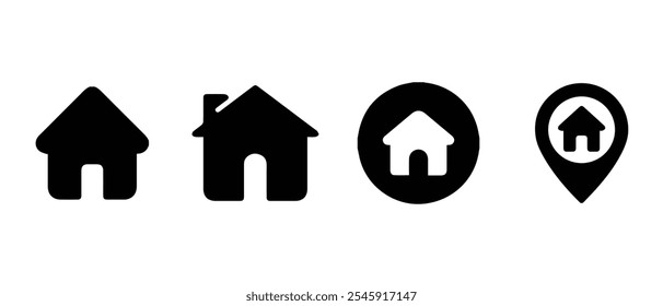 Web Home Icons Pack House Icon Set