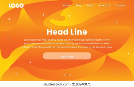 WEB home page background. First page background. Landing page template. Vector illustration. EPS 10