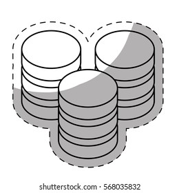 web hosting or data center related icons sticker image vector illustration design 