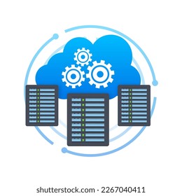 Web hosting. Data center and web hosting. Hosting Services.