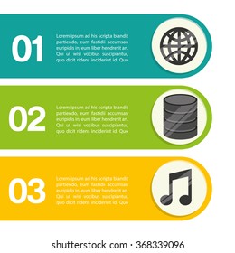 web hosting design, vector illustration eps10 graphic 
