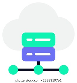 Web Hosting Icon can be used for web, mobile app, infographic, etc