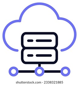 Web Hosting Icon can be used for web, mobile app, infographic, etc