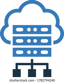 Web Hosting icon / vector graphics