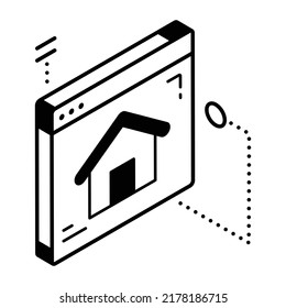 Descarga de iconos isométricos de alojamiento web 

