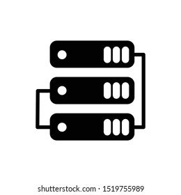 Web Hosting Symbol Icon Vector Illustration