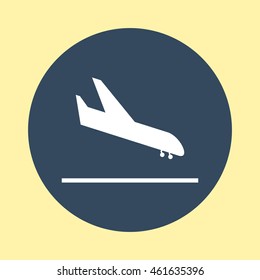 Web Icon of Airplane.