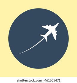 Web Icon of Airplane.