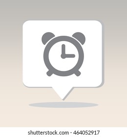 Web icon. Alarm clock