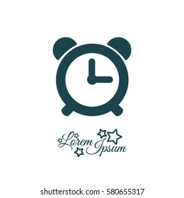 Web icon. Alarm clock