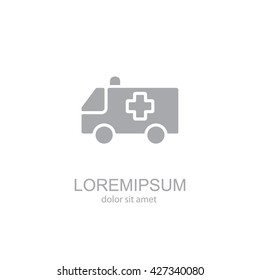 Web icon. Ambulance