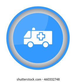 Web icon. Ambulance