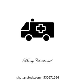 Web icon. Ambulance