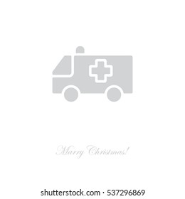 Web icon. Ambulance
