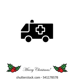 Web icon. Ambulance